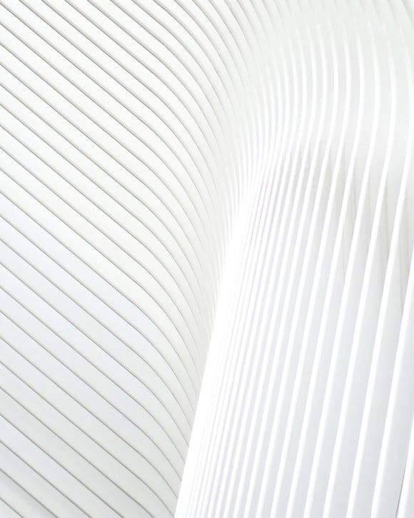 white graphical building - stock image - unsplash
